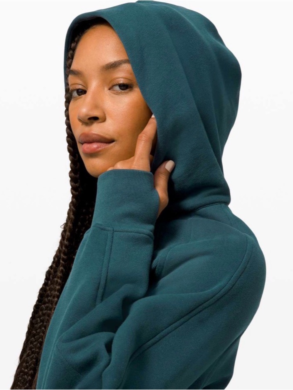 Lululemon Scuba Oversized Half-Zip Hoodie in Submarine Size M/L - Picture 3 of 7